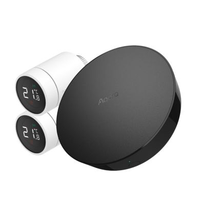 Zestaw inteligentnego ogrzewania Aqara centrala M2 + 2x głowica termostatyczna E1 (HM2-G01+ SRTS-A01)