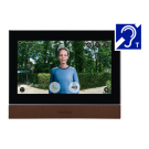 Wewnętrzna stacja wideodomofonowa IP DoorBird A1104T z wykończeniem ze szczotkowanej stali nierdzewnej w kolorze brązu, z powłoką PVD