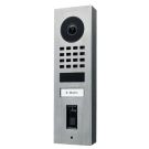 Wideodomofon IP DoorBird D1101FV z czytnikiem linii papilarnych (PoE / WiFi) (montaż natynkowy, sterowanie elektrozaczepem) stal nierdzewna V2A, szczotkowana