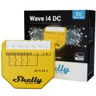 Inteligentny moduł wejść Shelly Qubino Wave i4 DC Z-Wave