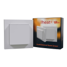 Zewnętrzny dodatkowy czujnik temperatury Heatit External Room Sensor (White RAL 9003) biały