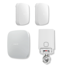 System zabezpieczenia przed zalaniem AJAX - Centrala Hub 2 4G + 2x czujnik zalania LeaksProtect + zawór WaterStop (3/4) (biały)