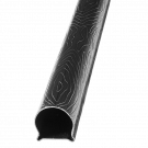 Pochwyt stalowy fakturowany kora 54x54 mm L3000 x 1,5 mm