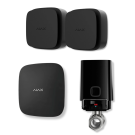 System zabezpieczenia przed zalaniem AJAX - Centrala Hub 2 4G + 2x czujnik zalania LeaksProtect + zawór WaterStop (3/4) (czarny)