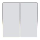 Podwójny dotykowy włącznik światła Avatto (TS60-EU-W2) TUYA ZigBee (biały)