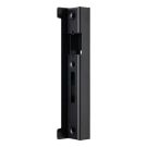 Kaseta elektrozaczepu na słupek 40 – H300 mm, W45x35 mm – czarna