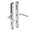 Klamka elektroniczna PSG VERRO – srebrna, rozstaw 72 mm,  Bluetooth, WiFi, Smart Life (Tuya) 