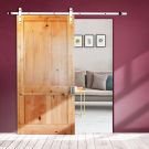 System drzwi przesuwnych typu barn door – wzór: simple balance – bez drzwi