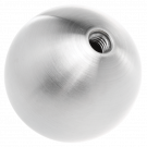Kula wkręcana ze stali nierdzewnej fi 60 mm, gwint M8, pusta, satyna