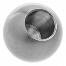 Kula wklejana ze stali nierdzewnej fi20 mm otwór 12 mm, satyna
