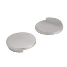 Zaślepka płaska wklejana do pochwytu aluminiowego okrągłego - fi 40 mm, 2 sztuki, Kozza