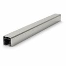 Pochwyt aluminiowy, prostokątny PS1031 – nakładany na szkło 12-21,52 mm, 6 m, anoda matowa, system płaski