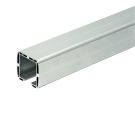 Profil P. prowadzący, aluminiowy do bramy przesuwnej – 6 m, Z 106 x 102 mm , W 80,5 x 80,5 mm