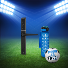 Inteligentna klamka elektroniczna PSG COLIBRI - czarna, regulowany rozstaw, Bluetooth, Wi-Fi, Smart Life (Tuya) + butelka motywacyjna z tritanu