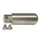 Rygiel zatrzaskowy z serii BL3005 ECP XL Borg Locks – 43 mm, ze śrubami, gwint prawostronny, zakres 30-60 mm