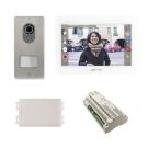 Bezsłuchawkowy zestaw wideodomofonowy CAME XTS 7 WiFi z panelem LITHOS