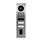 Wideodomofon IP DoorBird D1102FV z czytnikiem linii papilarnych (PoE / WiFi) (montaż podtynkowy, sterowanie elektrozaczepem) stal nierdzewna V2A, szczotkowana
