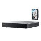 Rejestrator eufy NVR S4 z dyskiem 2 TB do inteligentnych kamer Eufy - lokalny agent AI, w zestawie dysk twardy 2TB, Amazon Alexa, Google Voice Assistant