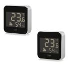 Zestaw 2 monitorów temperatury i wilgotności Matter (ISHEVWE)