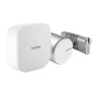Zestaw inteligentny zamek GERDA Tedee Lock Pro srebrny + mostek + wkładka modułowa Gerda SLR 30-61/30 mm (typ A)