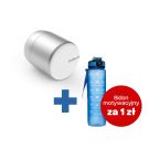 Inteligentny zamek Tedee Lock PRO – srebrny + butelka motywacyjna z tritanu