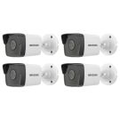 Zestaw 4 kamer zewnętrznych IP HIKVISION (DS-2CD1041G0-I/PL (2.8 mm)) opakowanie zbiorcze 4szt.