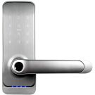 Klamka z kontrolerem dostępu EURA (ELH-01H4) silver