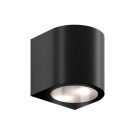 Zewnętrzne oświetlenie ścienne, łukowe Arco Locinox 230 V AC - 75 mm, czarne