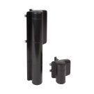 Hydrauliczny samozamykacz i zawias do bram Mammoth-180 Locinox – kąt 180°, czarny