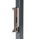 Nierdzewny zaczep wpuszczany pod zamek Fortylock Locinox do furtek - regulacja 40x60 mm