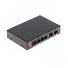 6-portowy przełącznik Fast Ethernet Nice Switch PFS3006-4ET-60-V2 - z 4 portami PoE with 4-Port PoE (60 W)