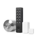 Inteligentny zamek Nuki Smart Lock Pro (5 gen) w zestawie z klawiaturą NUKI Keypad 2.0 oraz białym czujnikiem otwarcia drzwi NUKI Door Sensor Inteligentny zamek Nuki Smart Lock Pro (5 gen) w zestawie z klawiaturą NUKI Keypad 2.0 oraz białym czujnikiem otwarcia drzwi NUKI Door Sensor