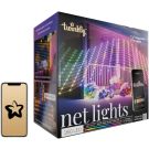 Lampki choinkowe LED Twinkly Net - 240 LED RGB pearl shaped, 1.45x2.4 m, Clear Wire, Plug F Lampki choinkowe LED Twinkly Net - 240 LED RGB pearl shaped, 1.45x2.4 m, Clear Wire, Plug F