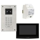 Zestaw Vidos: stacja bramowa S204 + Monitor M200B-X czarny + zasilacz P64-32