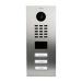 Zdjęcie Wideodomofon IP Doorbird D2103V - 3 przyciski wywołania, stal nierdzewna V2A, szczotkowana