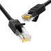 Zdjęcie Kabel sieciowy UGREEN NW102 Ethernet RJ45, Cat.6, UTP, 8m (czarny)