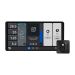 Zdjęcie Podwójny panel sterowania Shelly Wall Display X2 WiFi/BLU (czarny) + BLU H&T czarny