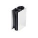 Zdjęcie Uchwyt wzmacniający, aluminiowy, prostokątny - 70x48 mm, łącznik między taflami szkła, 16-17.52 mm, satyna