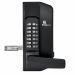 Zdjęcie Jednostronny mechaniczny zamek szyfrowy BL3400 Borg Locks do bram metalowych - z klawiaturą ECP, wewnętrzną klamką blokującą i zasuwą 65-80 mm