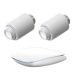 Zdjęcie Zestaw 2 głowic termostatycznych Avatto TRV07 Zigbee 3.0 TUYA z bramką Avatto GW16-W ZigBee/Bluetooth Mesh 
