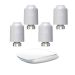 Zdjęcie Zestaw 4 głowic termostatycznych Avatto TRV07 Zigbee 3.0 TUYA z bramką Avatto GW16-W ZigBee/Bluetooth Mesh (biała)