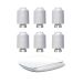 Zdjęcie Zestaw 6 głowic termostatycznych Avatto TRV07 Zigbee 3.0 TUYA z bramką Avatto GW16-W ZigBee/Bluetooth Mesh (biała)
