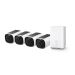 Zdjęcie Zestaw 4 kamer eufyCam E40 + stacja HomeBase S280 - 2K, MaxColor Vision, Apple HomeKit, Amazon Alexa, Google Home