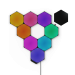 Zdjęcie Nanoleaf Shapes Hexagons Starter Kit - panele świetlne (9 paneli, 1 kontroler) (czarny)