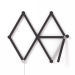 Zdjęcie Nanoleaf Lines 60 degrees Skin - nakładka na listwy świetlne 60 stopni (9 sztuk) (czarny mat)
