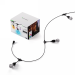 Zdjęcie Nanoleaf Essentials Smart Multicolour Outdoor String Light Expansion Pack - wielokolorowe lampki zewnętrzne 15 m, 55 Lm/żarówka 24 W 2700 K - 6500 K (Matter)
