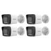 Zdjęcie Zestaw 4 kamer zewnętrznych IP HIKVISION (DS-2CD1043G2-LIU(2.8mm) PL) opakowanie zbiorcze 4szt.