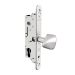 Zdjęcie Zamek wpuszczany Fiftylock-LS Locinox do bram przesuwnych - z backsetem 30 mm, rozstaw 92 mm, zaczep nawierzchniowy