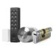 Zdjęcie Zestaw inteligentny zamek Nuki Smart Lock Pro z wkładką regulowaną GERDA EXXO SMART M 61/61 + NUKI Keypad 2.0 + NUKI Door Sensor