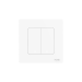 Zdjęcie Przełącznik Star Ring 2-kanałowy Moes (ZS-SR-EU2-WH-MS) Biały Tuya Zigbee